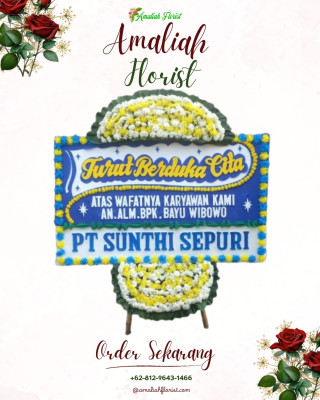 Papan Bunga Duka di Lontar