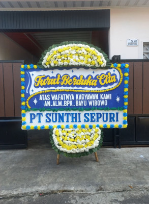 Papan Bunga Duka di Lontar